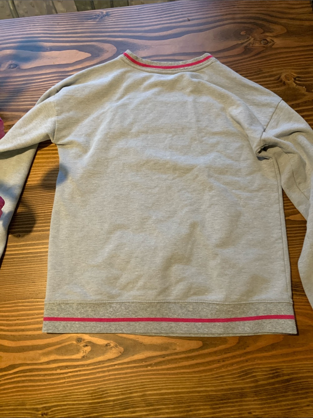 Ideology grey and pink sweater - Picture 5 of 6